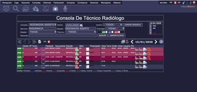 VisualMedica RIS - Consolas técnicas